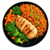 Grilled Chicken Brown Rice Meal Box (1)